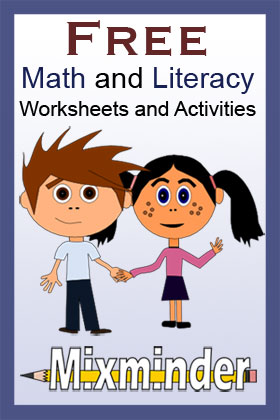 Common Core math and literacy activities